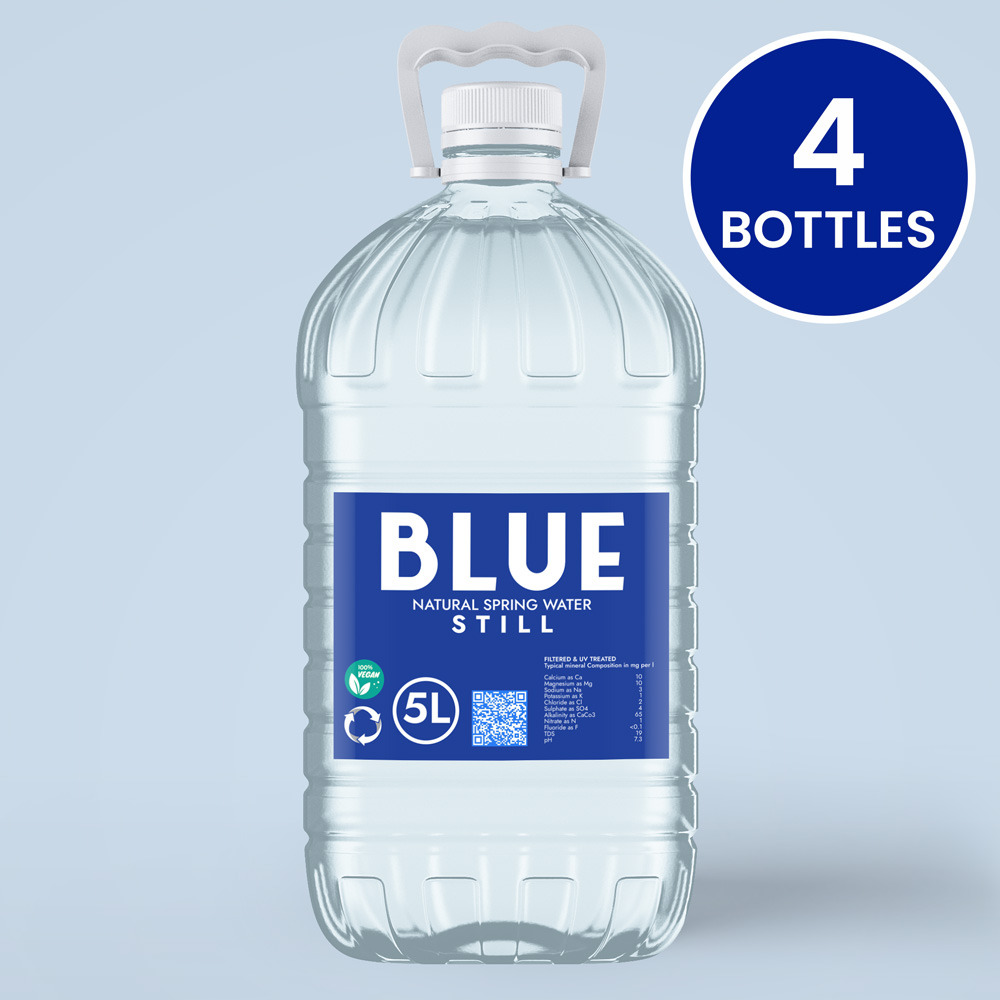 BLUE Natural Still Water – 5x5 Litre