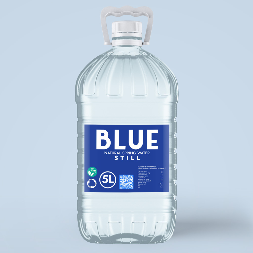 BLUE Natural Still Water – 5 Litre