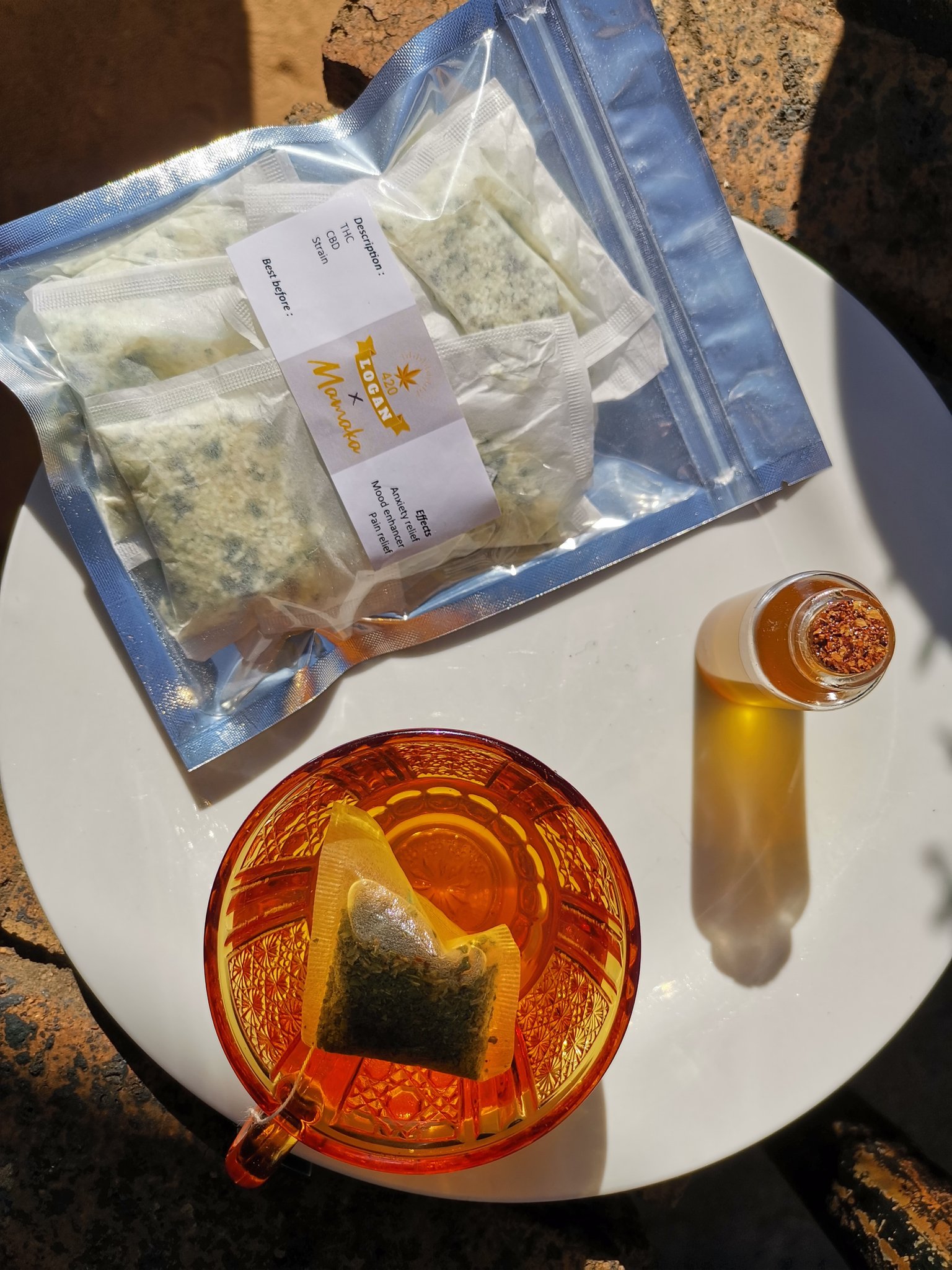 cannabis tea for cancer patience